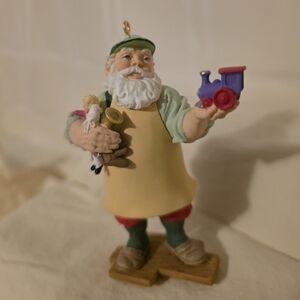 Hallmark Keepsake Ornament "Toy Shop Santa" 1996